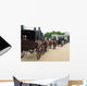 Coach and Horse Procession Wall Decal