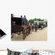 Coach and Horse Procession Wall Decal