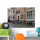 Students with Umbrellas Queen Wall Decal