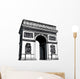 France Paris Arc De Triomphe Wall Decal