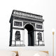 France Paris Arc De Triomphe Wall Decal
