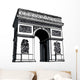 France Paris Arc De Triomphe Wall Decal
