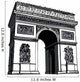 France Paris Arc De Triomphe Wall Decal