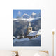 Chamonix and His Church Wall Decal