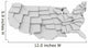 Usa Map by States in Levels 