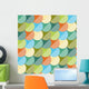 Vintage Abstract Seamless Pattern Wall Decal