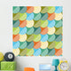 Vintage Abstract Seamless Pattern Wall Decal
