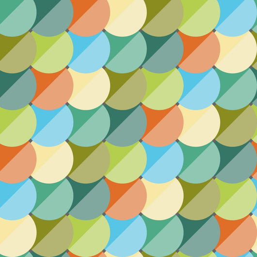 Vintage Abstract Seamless Pattern Wall Decal