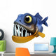 Cartoon of Piranha 