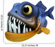 Cartoon of Piranha 