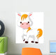 Farm animals. Horse 