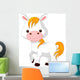 Farm animals. Horse 