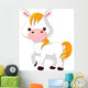 Farm animals. Horse 