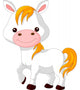 Farm animals. Horse 
