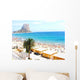 Beach with Calpe Ifach Wall Decal