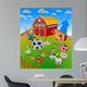 family farm Wall Mural