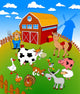 family farm Wall Mural