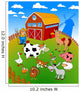 family farm Wall Mural