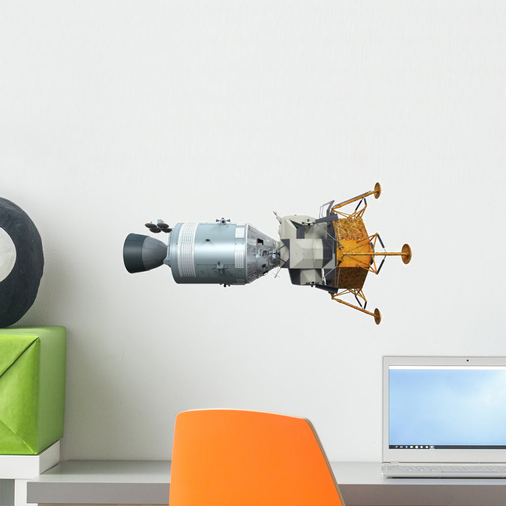 Apollo Module Spaceship Wall Decal – Wallmonkeys