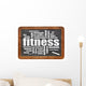 Fitness Word Cloud 