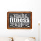 Fitness Word Cloud 