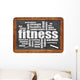 Fitness Word Cloud 