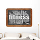 Fitness Word Cloud 