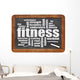 Fitness Word Cloud 
