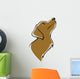 my favorite pet, vector dog image Wall Decal
