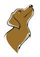 my favorite pet, vector dog image Wall Decal