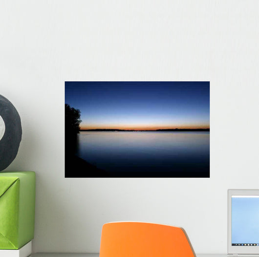 Sunset Lake Chiemsee Wall Decal