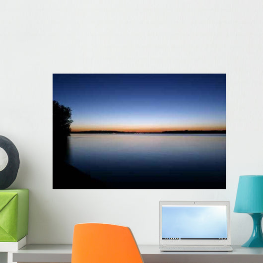 Sunset Lake Chiemsee Wall Decal