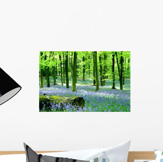 Bluebells Micheldever Wall Decal