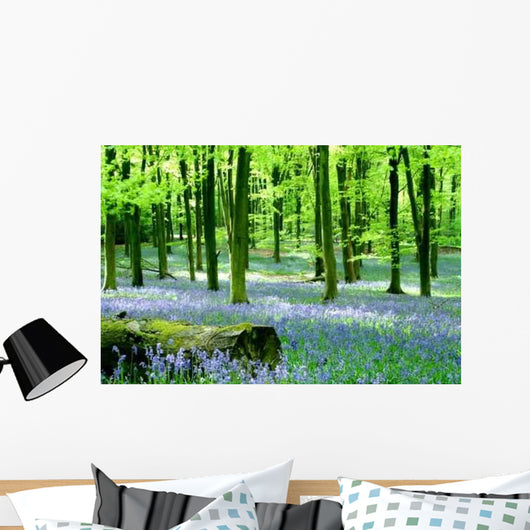 Bluebells Micheldever Wall Decal