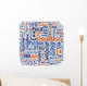 Word cloud programming languages or IT related Wall Decal
