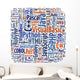 Word cloud programming languages or IT related Wall Decal