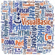 Word cloud programming languages or IT related Wall Decal