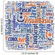 Word cloud programming languages or IT related Wall Decal