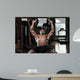 Man Doing Dumbbell Incline Bench Press Workout 