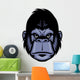 gorilla head mascot Wall Decal