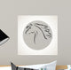 vector drawing horse 