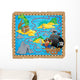 Pirate map theme image 3 Wall Decal