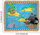 Pirate map theme image 3 Wall Decal