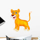 Cheetah Cartoon Wall Decal