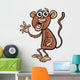 Funny Monkey Illustration 