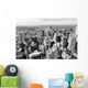 Chicago skyline aerial view Wall Mural