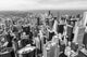 Chicago skyline aerial view Wall Mural