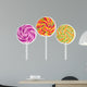 colorful lollipops 