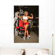 female bodybuilder Wall Mural