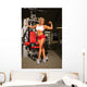 female bodybuilder Wall Mural